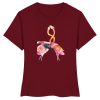 "Flamingos" von Sophia Kirst - Damen Premium Organic Shirt-6974