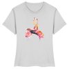 "Flamingos" von Sophia Kirst - Damen Premium Organic Shirt-6961
