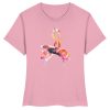 "Flamingos" von Sophia Kirst - Damen Premium Organic Shirt-6883