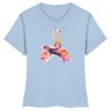 "Flamingos" von Sophia Kirst - Damen Premium Organic Shirt-7240