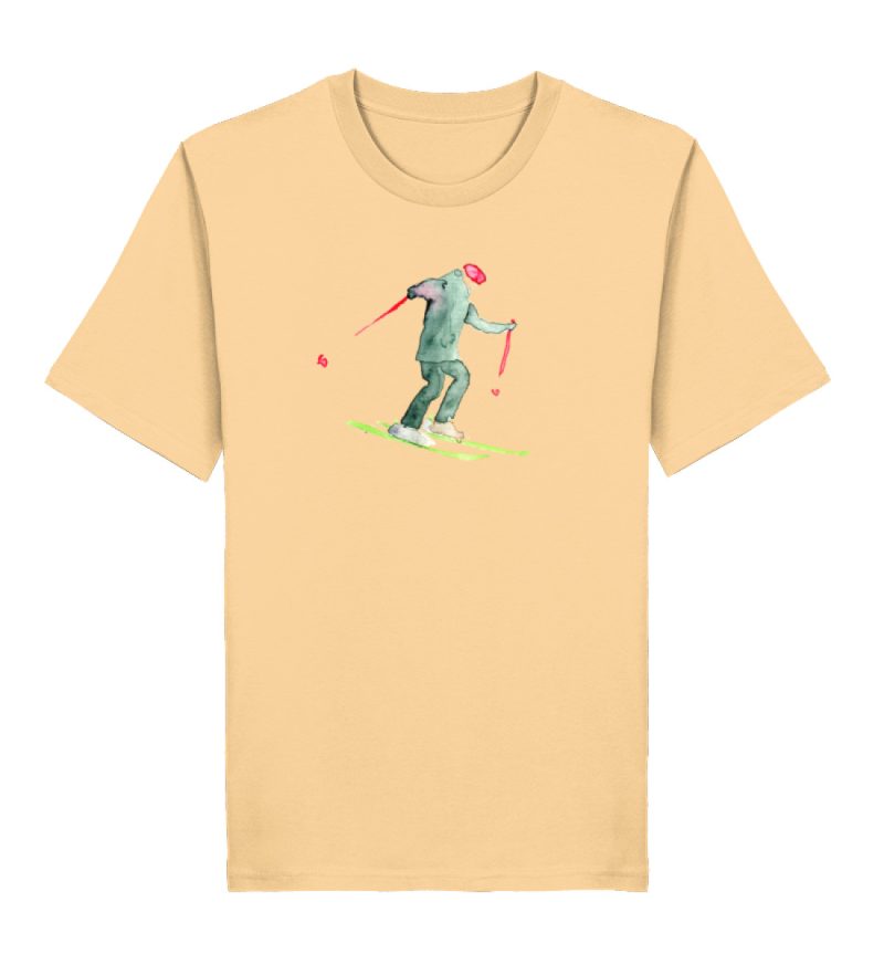 DR3MJAS1OB_STTU169-7239 "Skifahrer" von Sophia Kirst - Herren Premium Organic Shirt 2.0 ST/ST-7239