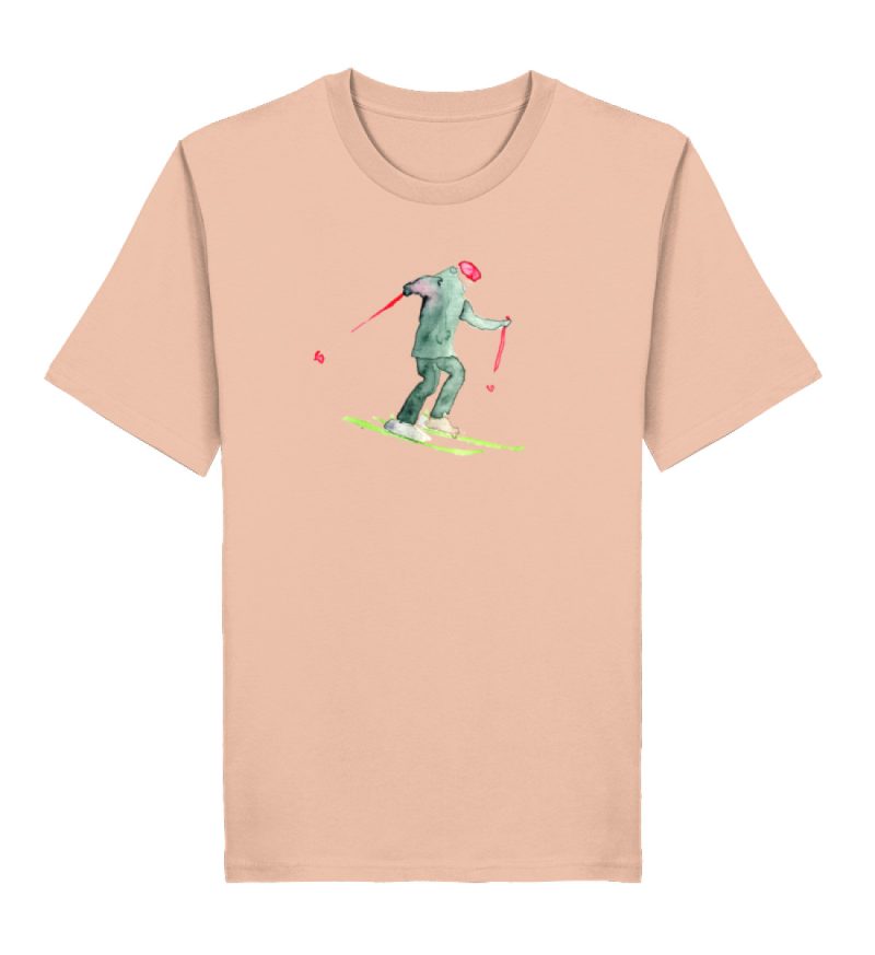 DR3MJAS1OB_STTU169-7234 "Skifahrer" von Sophia Kirst - Herren Premium Organic Shirt 2.0 ST/ST-7234