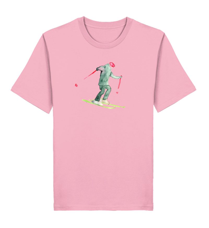 DR3MJAS1OB_STTU169-6883 "Skifahrer" von Sophia Kirst - Herren Premium Organic Shirt 2.0 ST/ST-6883