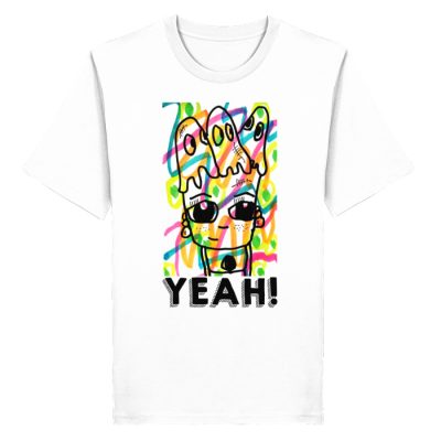 "Yeah" von Susanne Beucher - Herren Premium Organic Shirt 2.0 ST/ST-3