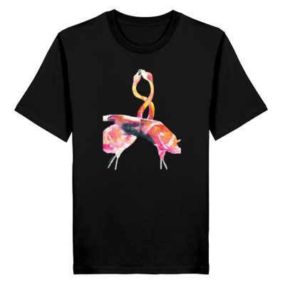 "Flamingos" von Sophia Kirst - Herren Premium Organic Shirt 2.0 ST/ST-16