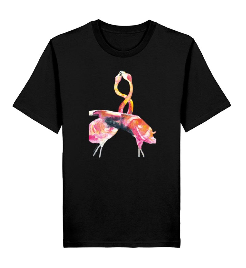 "Flamingos" von Sophia Kirst - Herren Premium Organic Shirt 2.0 ST/ST-16