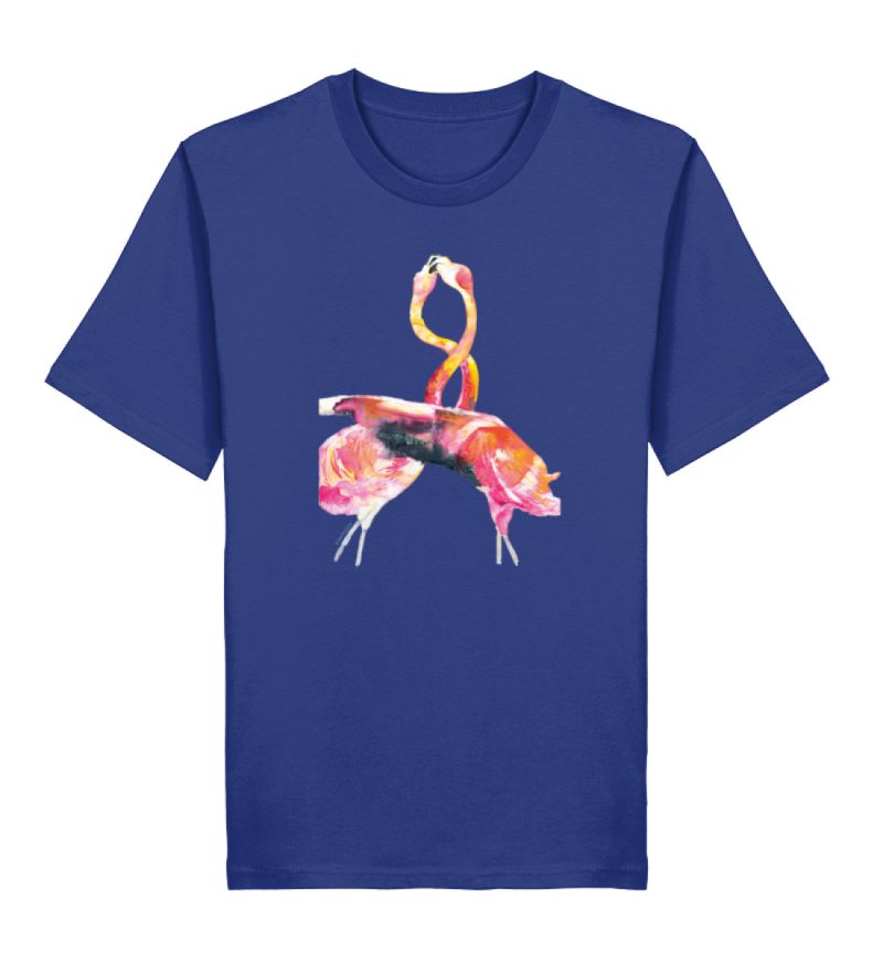 "Flamingos" von Sophia Kirst - Herren Premium Organic Shirt 2.0 ST/ST-7139