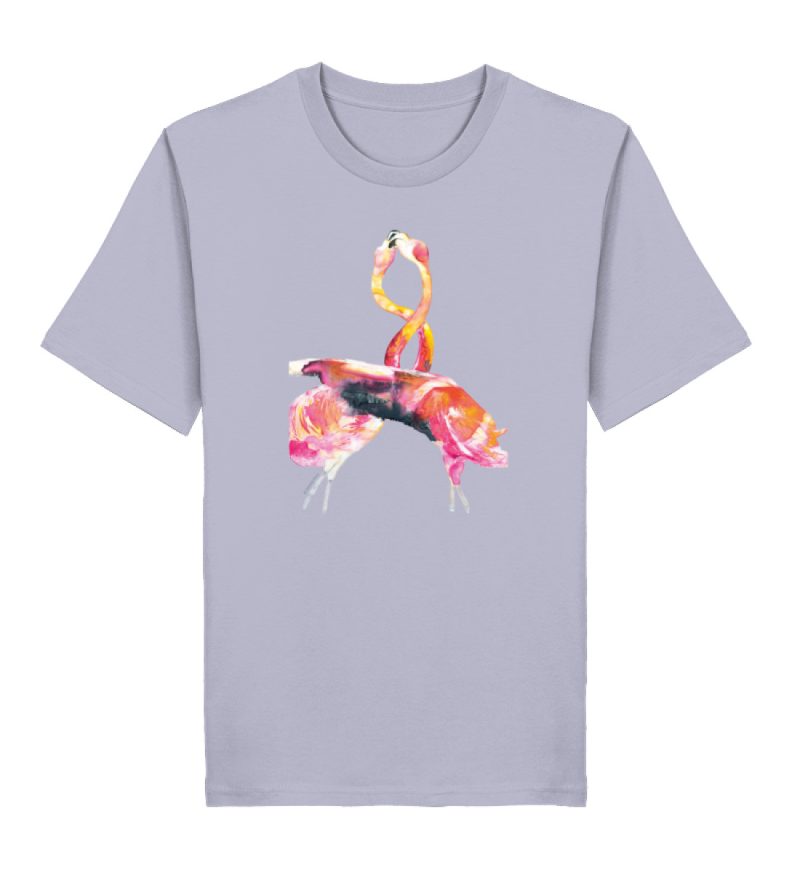 "Flamingos" von Sophia Kirst - Herren Premium Organic Shirt 2.0 ST/ST-7092