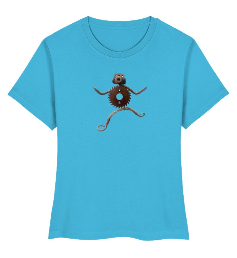 DR1VJGO0VH_STTW172-7144 "Affe" von Vroni Finckh - Damen Premium Organic Shirt-7144