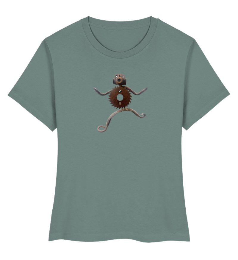 DR1VJGO0VH_STTW172-7236 "Affe" von Vroni Finckh - Damen Premium Organic Shirt-7236