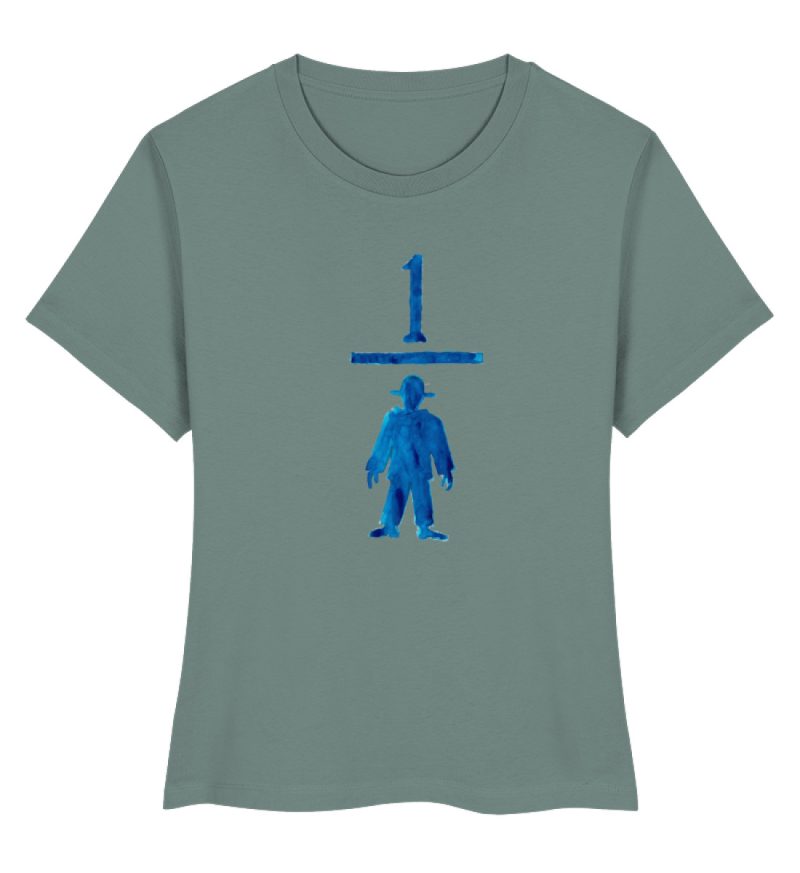 „Ein blauer Man(n)tel“ von Wulf Schiel - Damen Premium Organic Shirt-7236