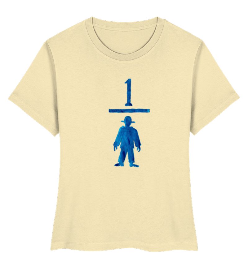 „Ein blauer Man(n)tel“ von Wulf Schiel - Damen Premium Organic Shirt-7052