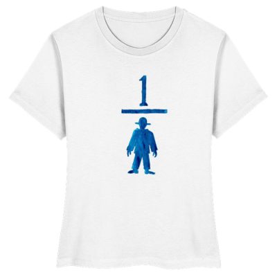 „Ein blauer Man(n)tel“ von Wulf Schiel - Damen Premium Organic Shirt-3