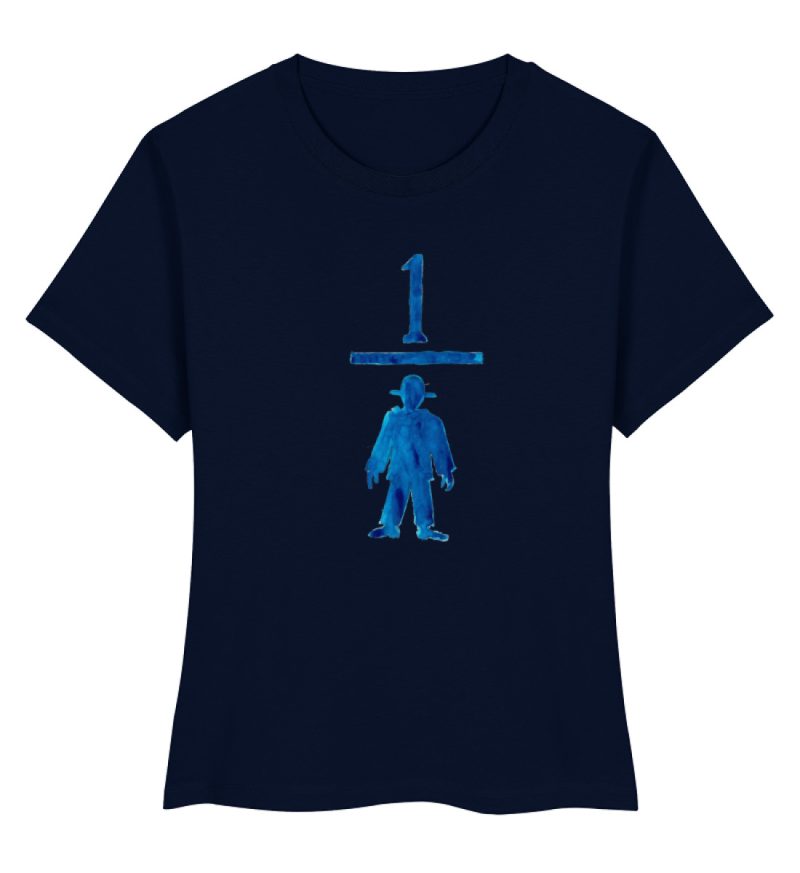 „Ein blauer Man(n)tel“ von Wulf Schiel - Damen Premium Organic Shirt-6959