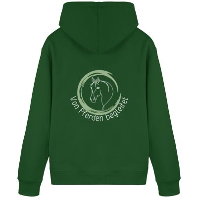 "von Pferden begleitet" - Unisex Organic Hoodie 2.0 ST/ST-833