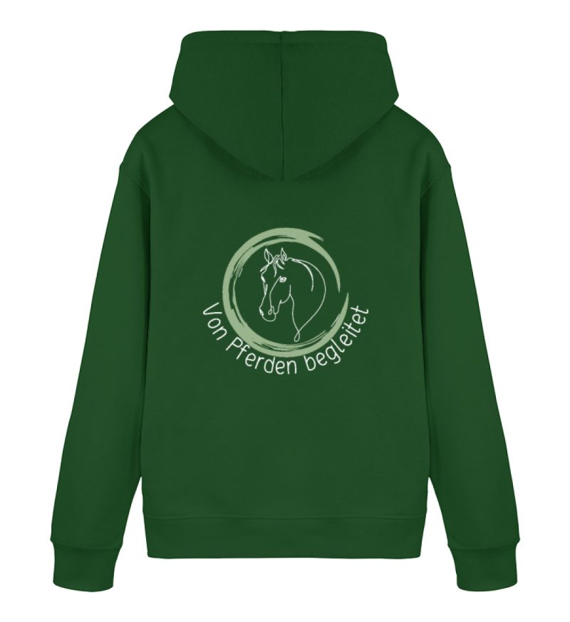 DREP6T61HR_STSU168-833 "von Pferden begleitet" - Unisex Organic Hoodie 2.0 ST/ST-833