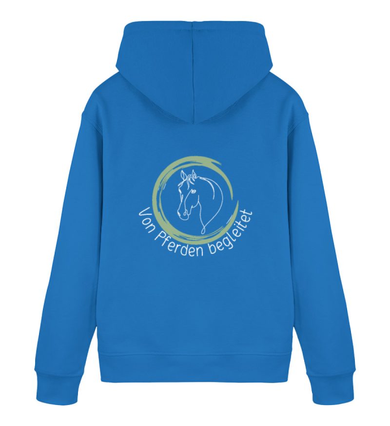 DREP6T61HR_STSU168-6966 "von Pferden begleitet" - Unisex Organic Hoodie 2.0 ST/ST-6966