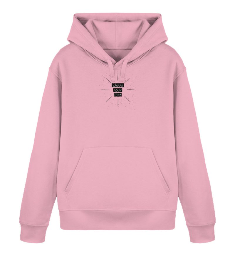 DRR55WRW1V_STSU168-6883 "shine your light" - Unisex Organic Hoodie 2.0 ST/ST-6883