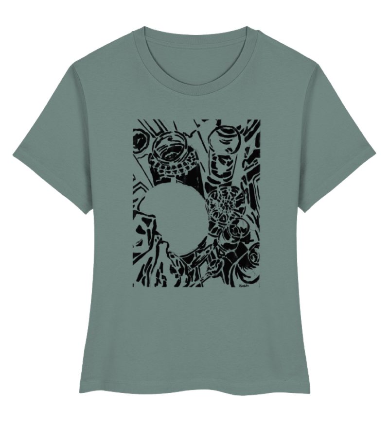 „Meals I didn-t attend“ von Silvia Gardini - Damen Premium Organic Shirt-7236