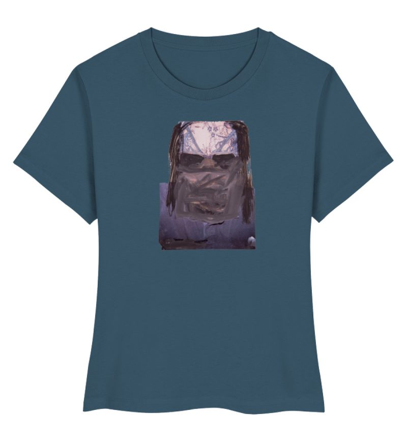 DR9OBXJ4FM_STTW172-6880 "Der Freund" von Valio Tchenkov - Damen Premium Organic Shirt-6880