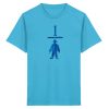 DRFZJLQIP4_STTK184-7144 „Ein blauer Man(n)tel“ von Wulf Schiel - Kinder Premium Organic T-Shirt 2.0 ST/ST-7144