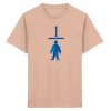 DRFZJLQIP4_STTK184-7234 „Ein blauer Man(n)tel“ von Wulf Schiel - Kinder Premium Organic T-Shirt 2.0 ST/ST-7234