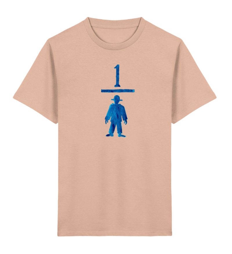 DRFZJLQIP4_STTK184-7234 „Ein blauer Man(n)tel“ von Wulf Schiel - Kinder Premium Organic T-Shirt 2.0 ST/ST-7234