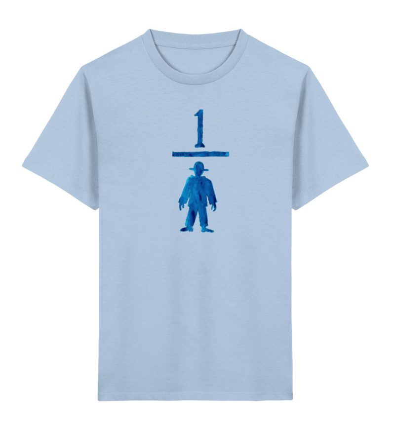 DRFZJLQIP4_STTK184-7240 „Ein blauer Man(n)tel“ von Wulf Schiel - Kinder Premium Organic T-Shirt 2.0 ST/ST-7240