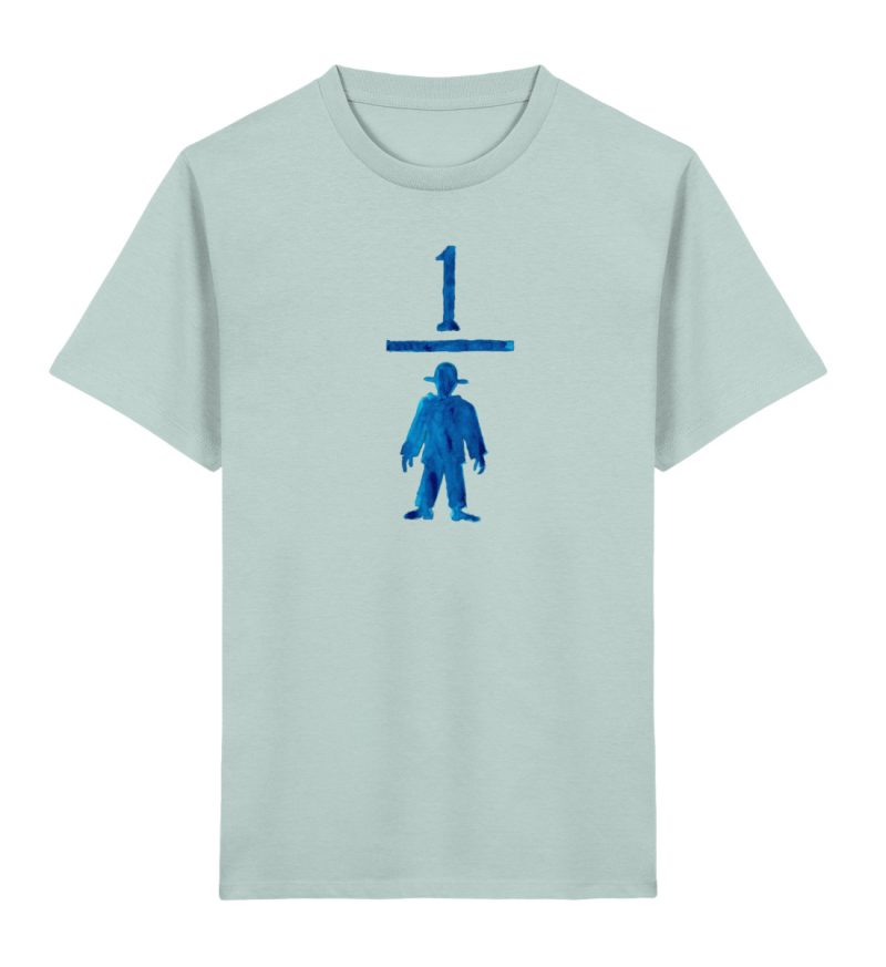 DRFZJLQIP4_STTK184-7033 „Ein blauer Man(n)tel“ von Wulf Schiel - Kinder Premium Organic T-Shirt 2.0 ST/ST-7033