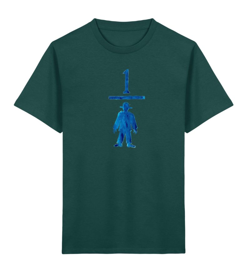 DRFZJLQIP4_STTK184-7032 „Ein blauer Man(n)tel“ von Wulf Schiel - Kinder Premium Organic T-Shirt 2.0 ST/ST-7032