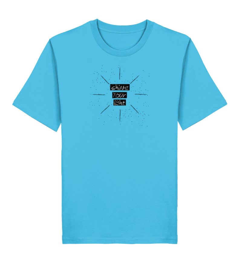 "shine your light" - Herren Premium Organic Shirt 2.0 ST/ST-7144