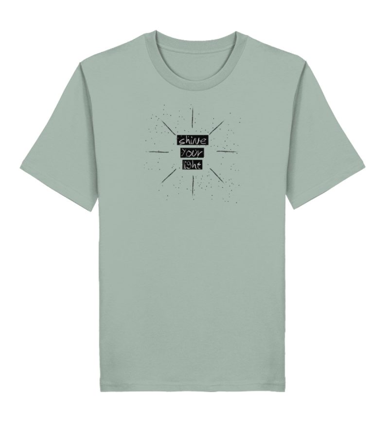 "shine your light" - Herren Premium Organic Shirt 2.0 ST/ST-7137