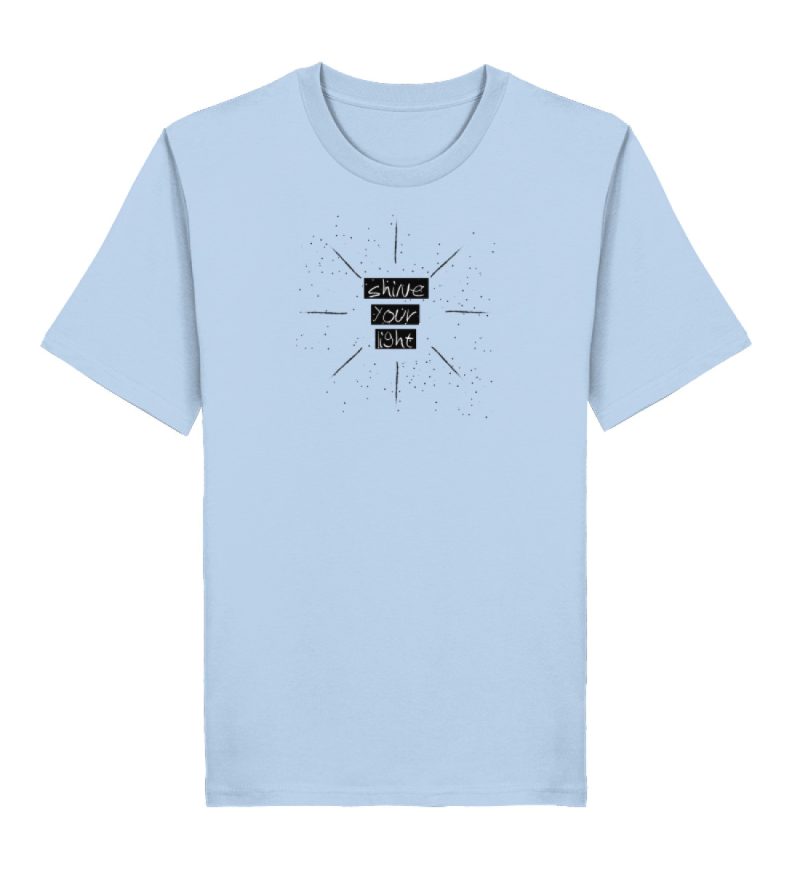 "shine your light" - Herren Premium Organic Shirt 2.0 ST/ST-7240