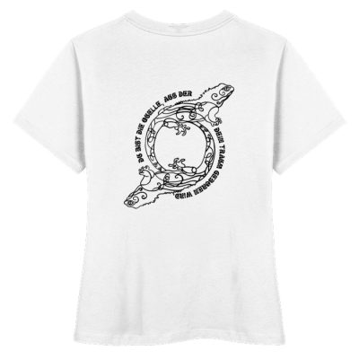 "Du bist die Quelle" - Damen Premium Organic Shirt-3