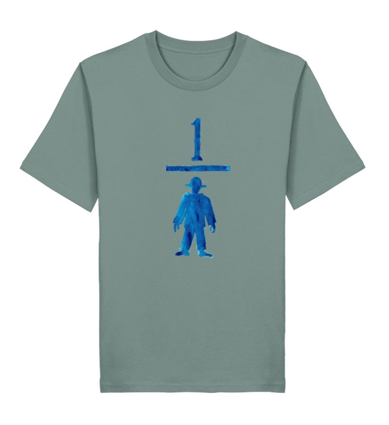 DRFZJLQIP4_STTU169-7236 „Ein blauer Man(n)tel“ von Wulf Schiel - Herren Premium Organic Shirt 2.0 ST/ST-7236