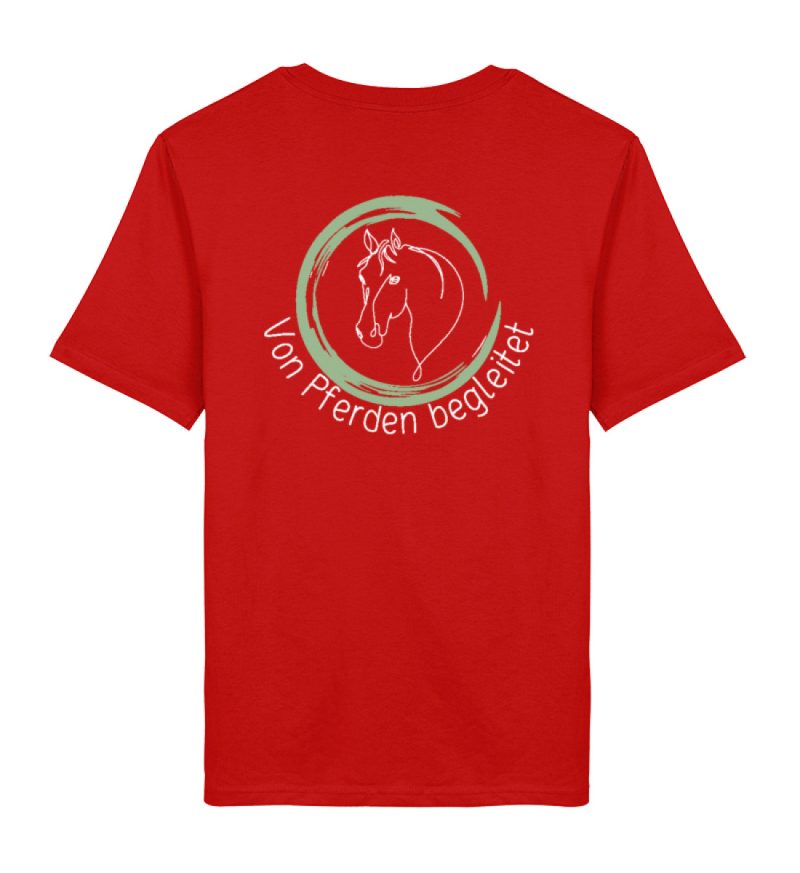 "von Pferden begleitet" - Herren Premium Organic Shirt 2.0 ST/ST-4