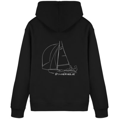Pilsensee.de - Rückseite bedruckt - Unisex Organic Hoodie 2.0 ST/ST-16
