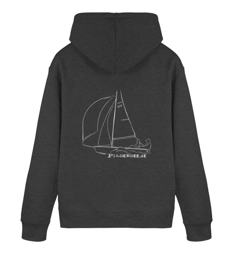 DRP7K62UM8_STSU168-6881 Pilsensee.de - Rückseite bedruckt - Unisex Organic Hoodie 2.0 ST/ST-6881
