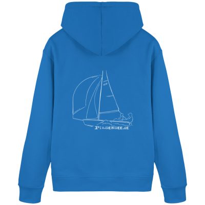 DRP7K62UM8_STSU168-6966 Pilsensee.de - Rückseite bedruckt - Unisex Organic Hoodie 2.0 ST/ST-6966