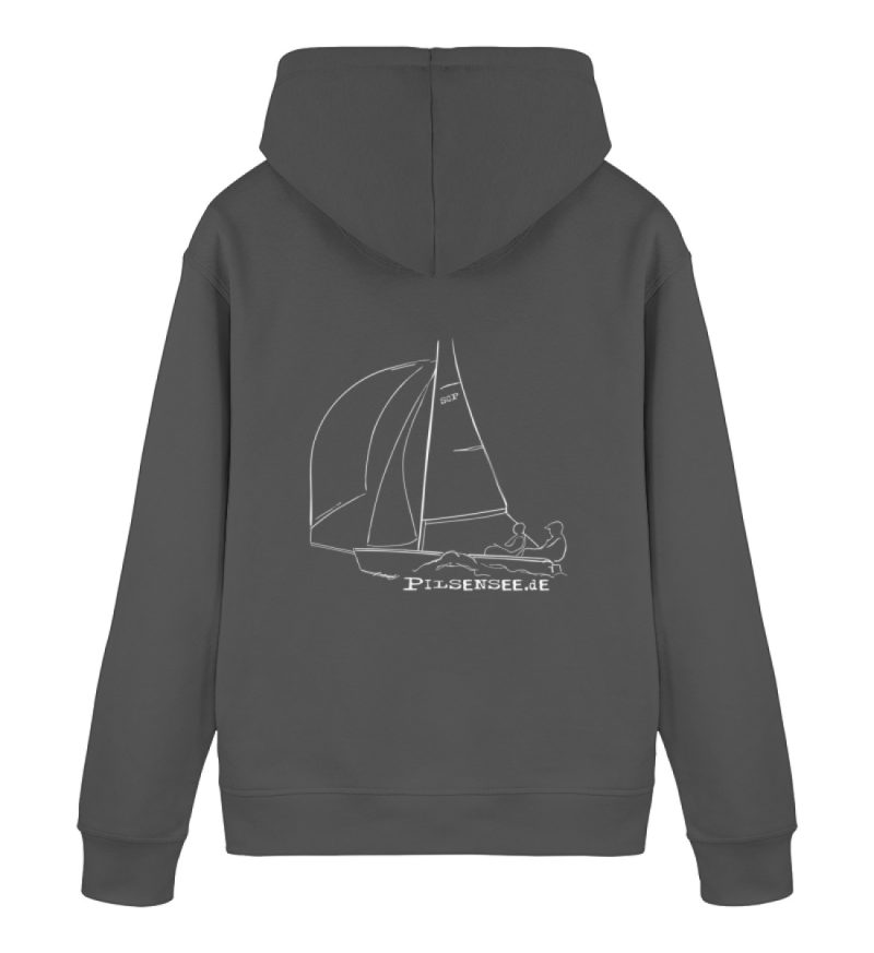 DRP7K62UM8_STSU168-6903 Pilsensee.de - Rückseite bedruckt - Unisex Organic Hoodie 2.0 ST/ST-6903