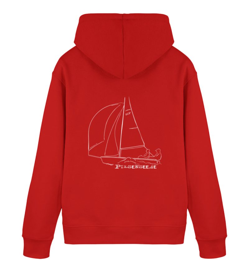 DRP7K62UM8_STSU168-4 Pilsensee.de - Rückseite bedruckt - Unisex Organic Hoodie 2.0 ST/ST-4