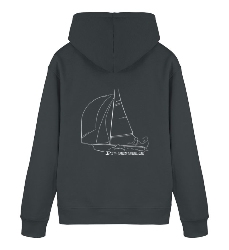 DRP7K62UM8_STSU168-7068 Pilsensee.de - Rückseite bedruckt - Unisex Organic Hoodie 2.0 ST/ST-7068