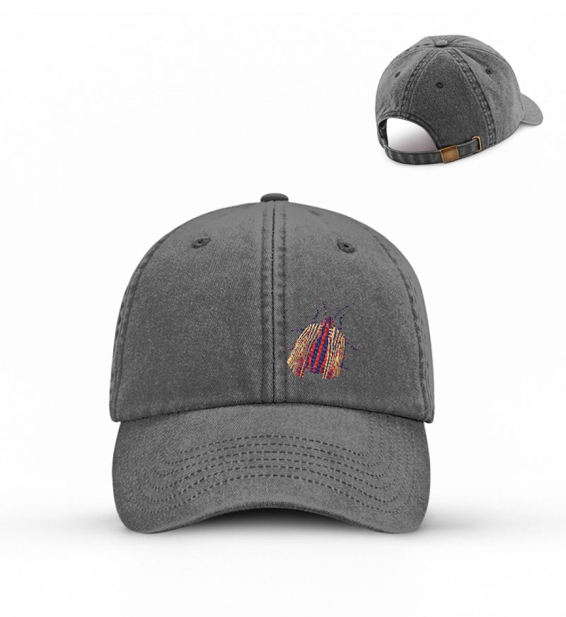 „Darling Quarantine“ von C. Pauly - Vintage Dad Cap mit Stick-7217