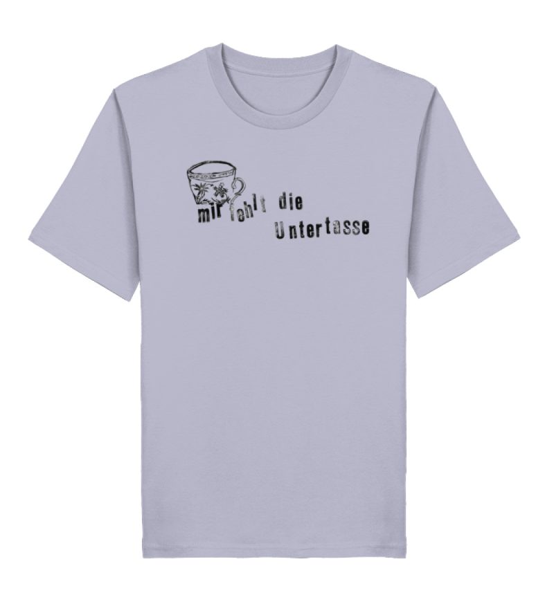 "Mir fehlt die Untertasse" von Raquel Ro - Herren Premium Organic Shirt 2.0 ST/ST-7092