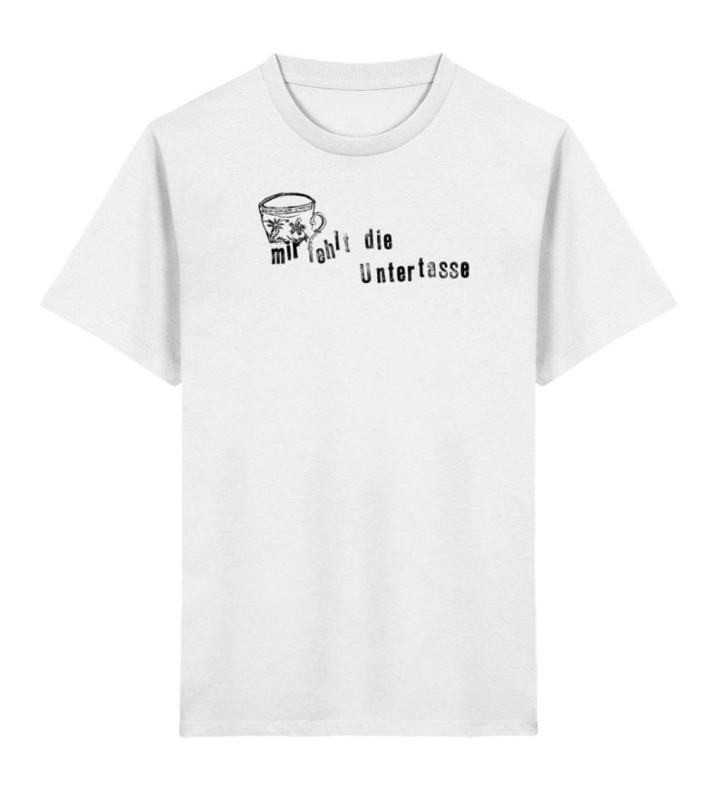 "Mir fehlt die Untertasse" von Raquel Ro - Kinder Premium Organic T-Shirt 2.0 ST/ST-3