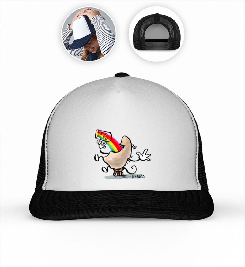 DRLERIVSEQ_CB645B-6893 "Colour your mind" von Steffen Haas - Retro Trucker Kappe-6893