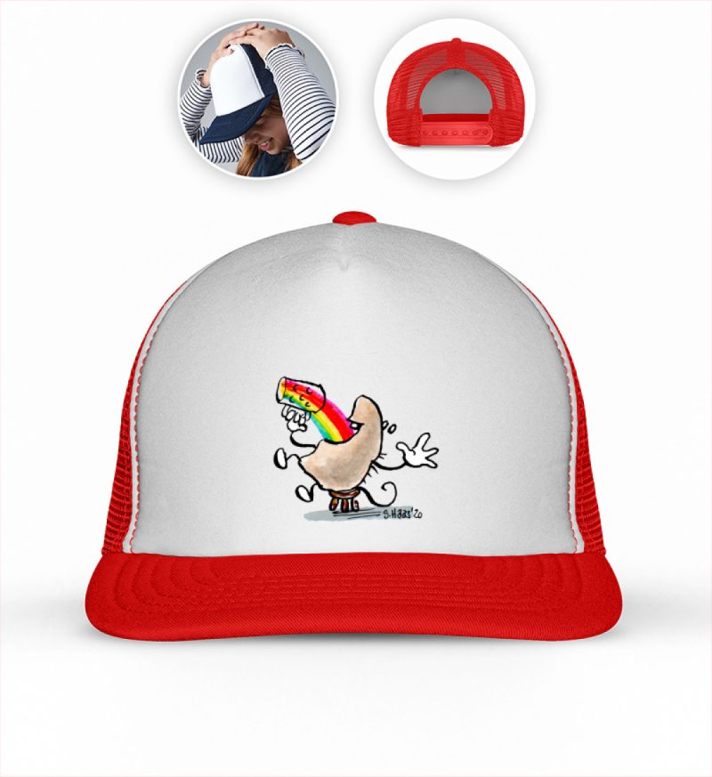 DRLERIVSEQ_CB645B-7062 "Colour your mind" von Steffen Haas - Retro Trucker Kappe-7062