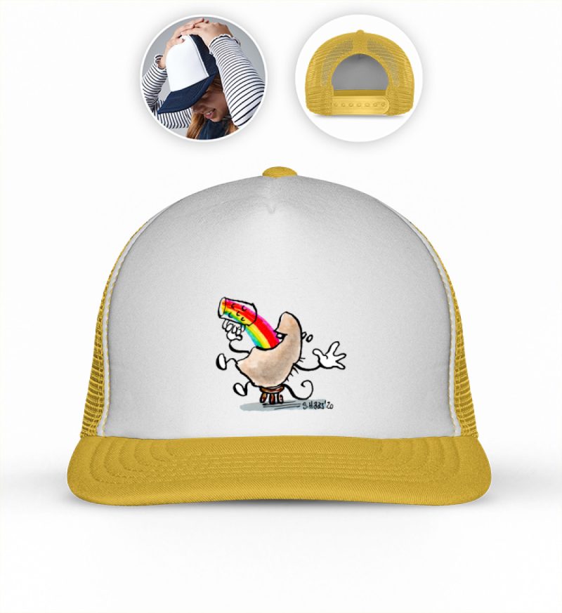 DRLERIVSEQ_CB645B-7026 "Colour your mind" von Steffen Haas - Retro Trucker Kappe-7026